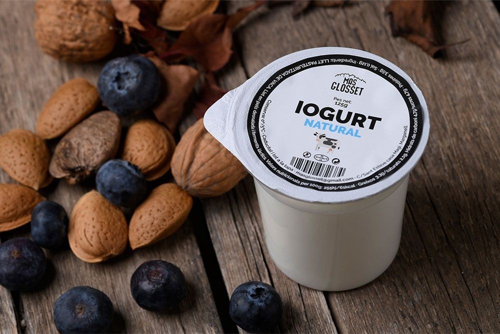 Iogurt natural, pack de 4 unitats