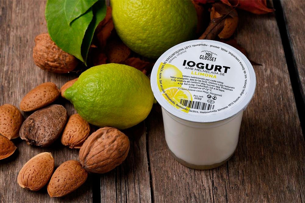 Iogurt de llimona, pack de 4 unitats